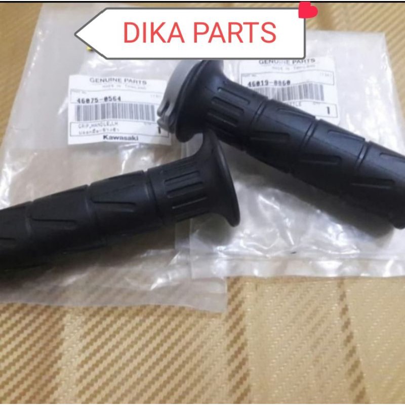 Satu set HANDGRIP gas slongsong gas Ninja 250fi ,Z250, ER6N ori