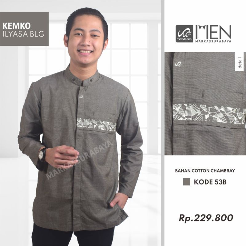 KEMKO BAJU KOKO ILYASA BLG RABBANI ORI