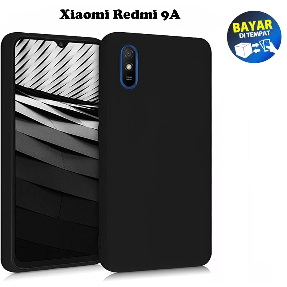 Casing Xiaomi Redmi 9A SoftCase Black Matte