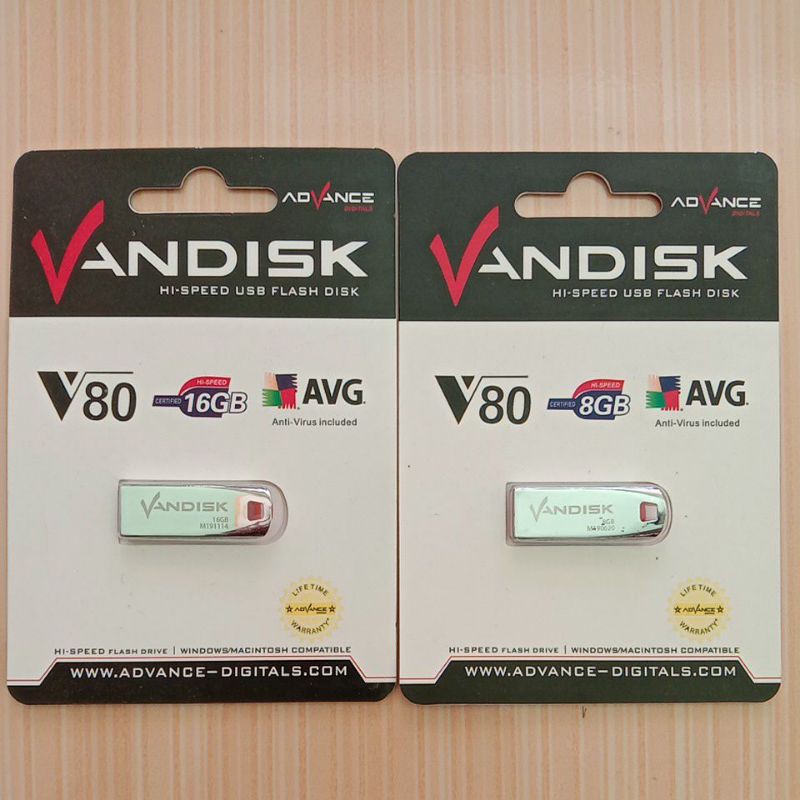 Flash disk Vandisk V80 Alumunium High Speed