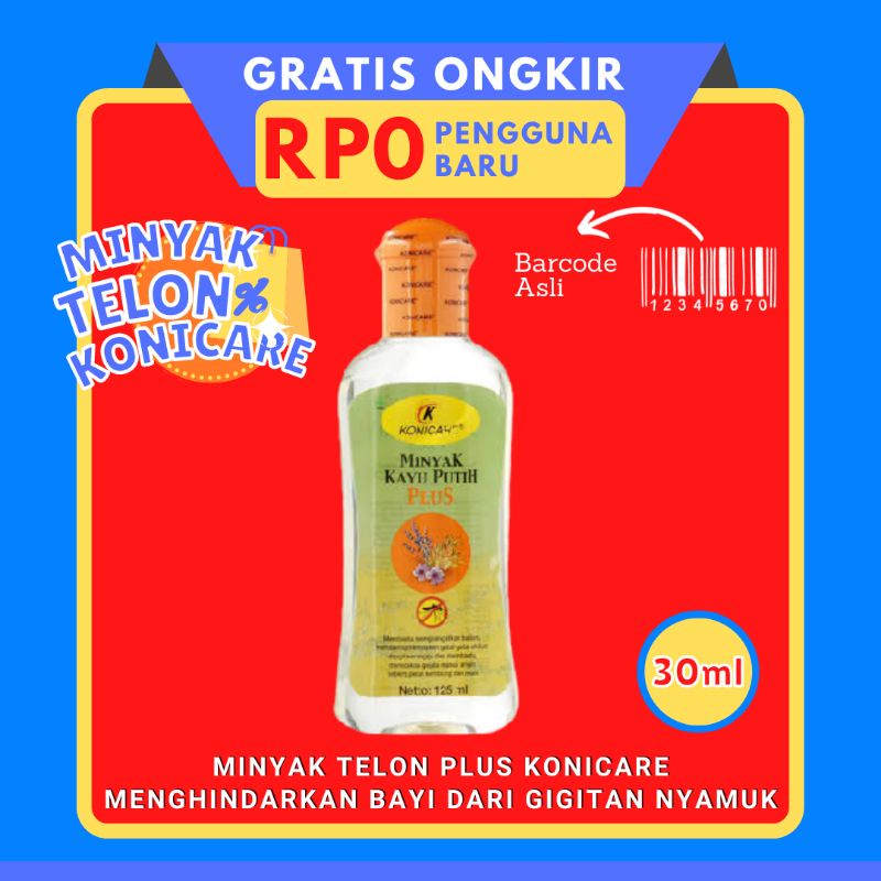 Minyak Kayu Putih Konicare Plus 30ml [ KEMASAN BARU ]