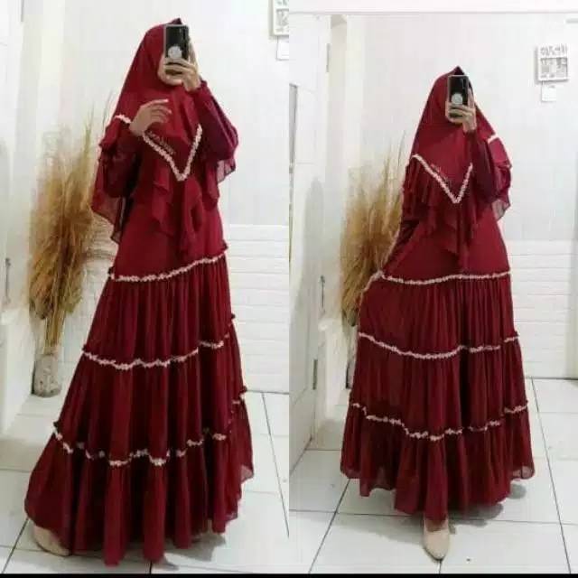 GAMIS CERUTY / GAMIS SYARI / GROSIR TANGAN PERTAMA TERMURAH
