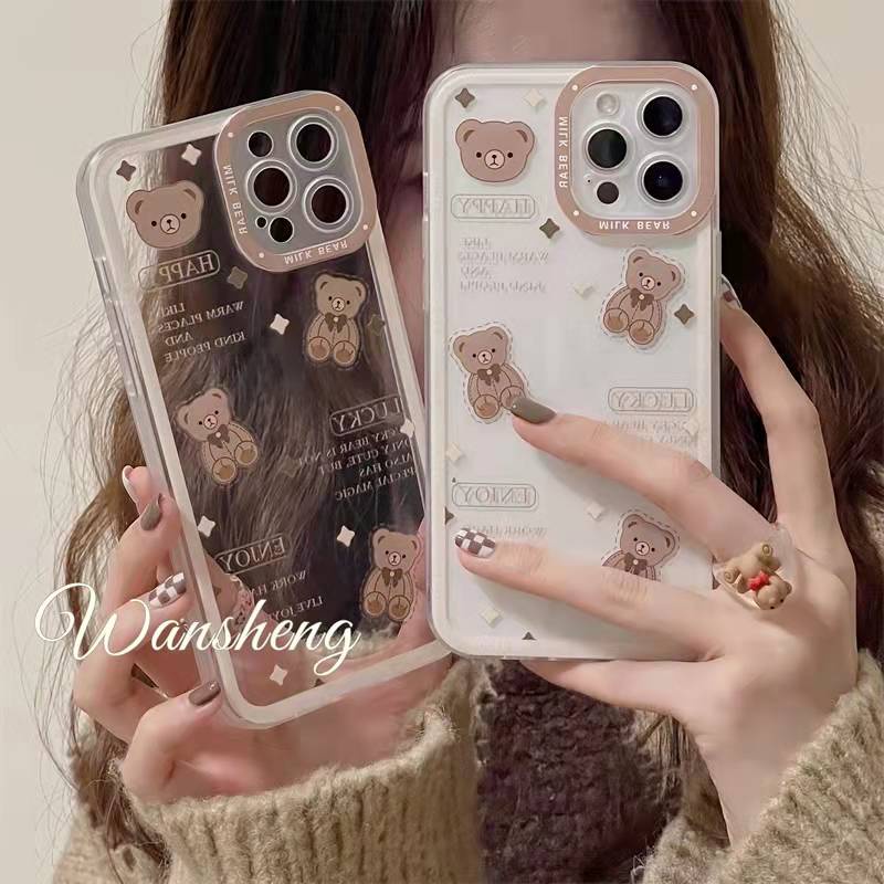 iPhone Case iPhone 13 13pro 13prm Silicone Soft Case Transparent Cute Cartoon Mockup for iphone 11 iphone 12 pro max iphone 7 plus iphone 8 plus phone xr xs max X Xr 11 Max 8plus iphone Pro mini7SE