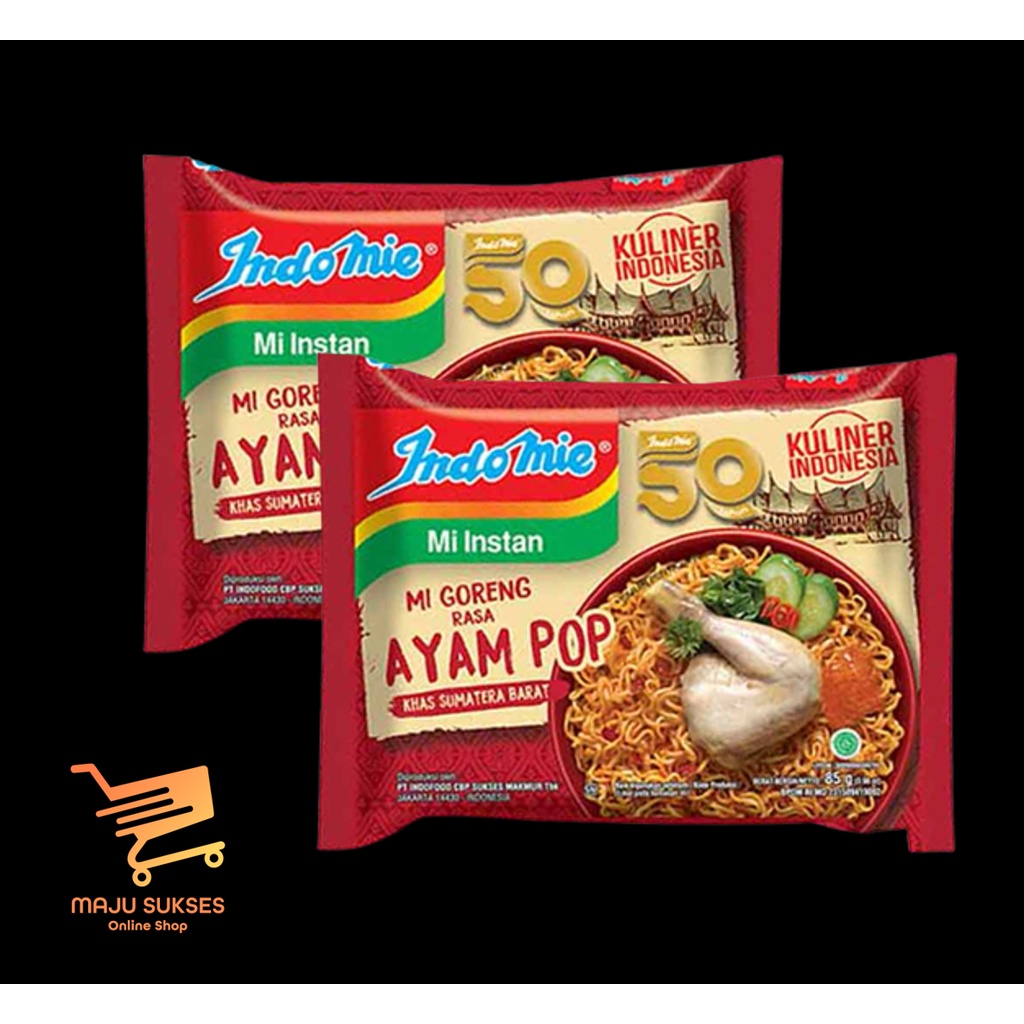 

Indomie Goreng Rasa Ayam Pop 85g (×2)