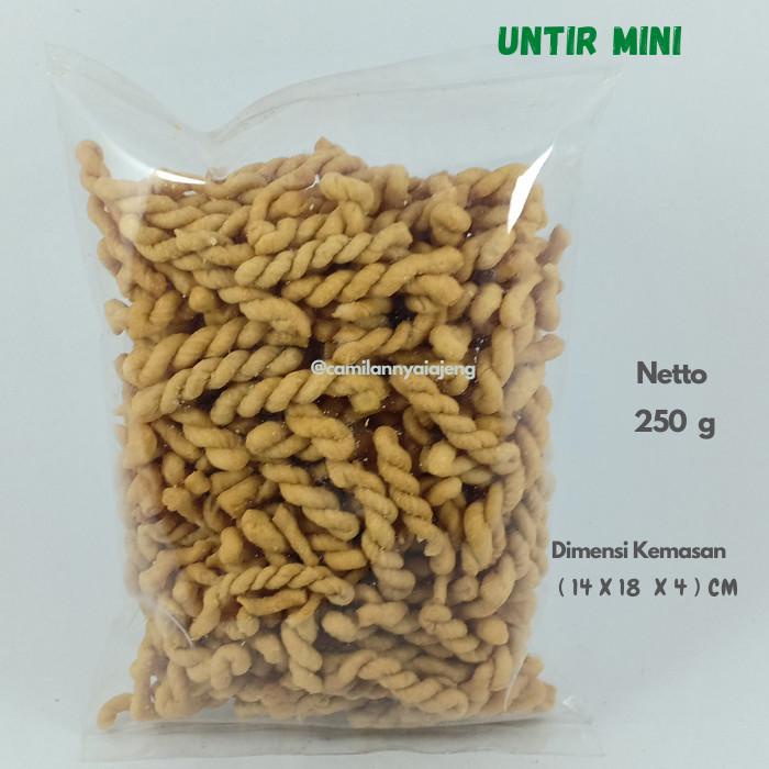 

BURUAN KUE TAMBANG UNTIR MINI MANIS GURIH CAMILAN KILOAN 250 G