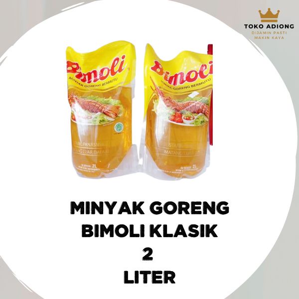 

MINYAK GORENG BIMOLI CLASSIC - POUCH 2 LITER