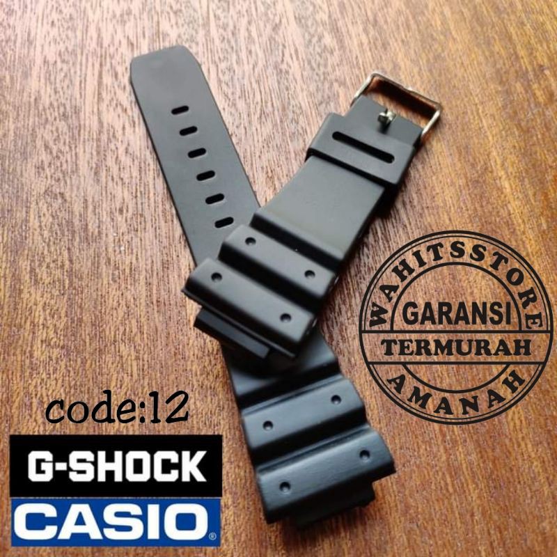 Strap Tali Jam Tangan Casio G-shock DW-6600 DW6600 RUBBER GRADE A