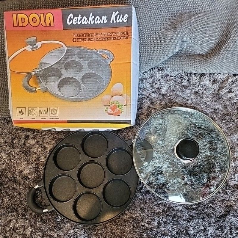 Cetakan Kue Martabak Pukis Pancong Badros Anti Lengket - Cetakan Pukis Maker