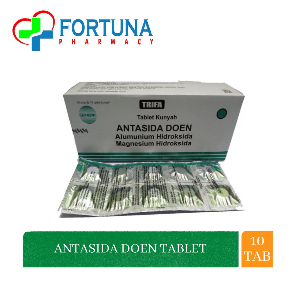 Jual ANTASIDA DOEN TABLET - TRIFA | Shopee Indonesia