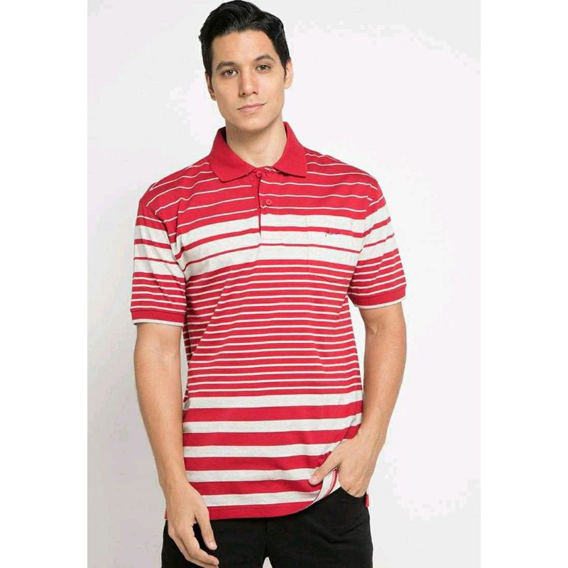 kaos pria polo shirt Hassenda original