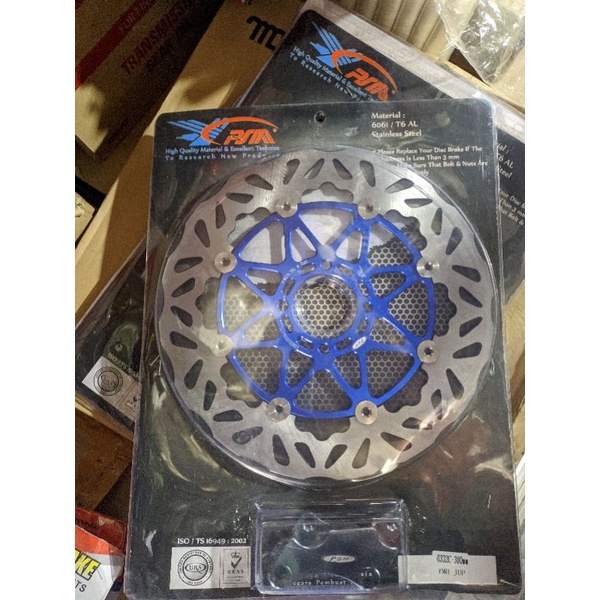 READY DISC PIRINGAN CAKRAM PSM 300 MM BIRU JUPITER Z VEGA FIZ R ORIGINAL NOT TDR MOTO1