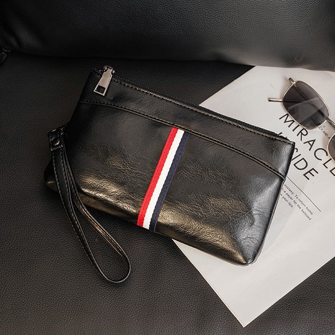 Clutch Pria Murah / Clutch AndBun By &quot;The X Woof&quot; - Xclutch Kantoran Import HS 410 SLIM Hitam Murah