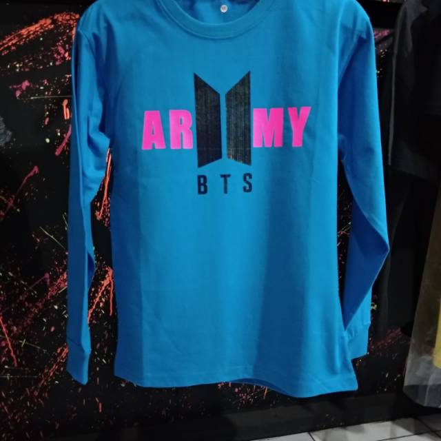 Kaos BTS ARMY Lengan Panjang
