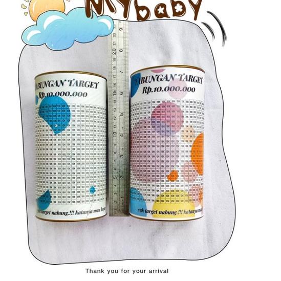 Original Celengan Target 10 juta ... pecahan 10k grosir