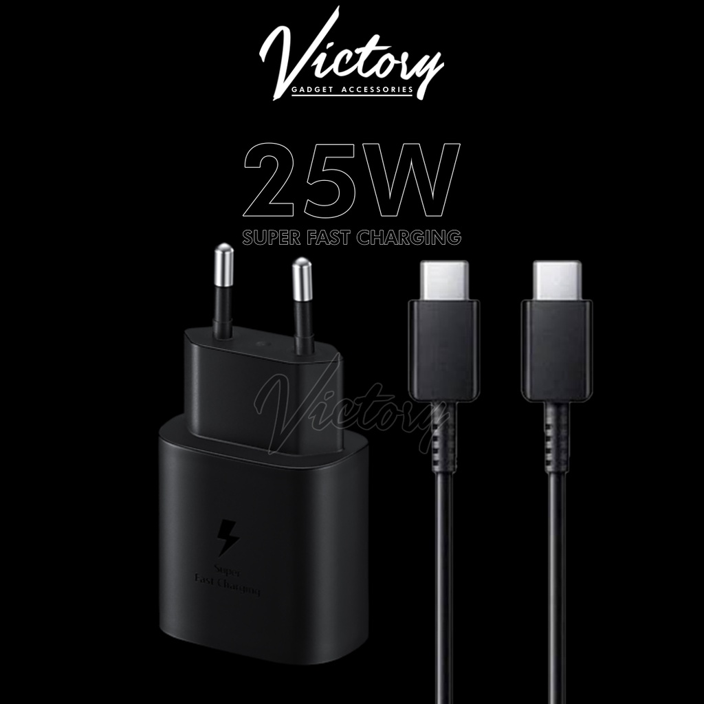 VICTORY2020 Charger Samsung Type C to Type C Fast Charging Original