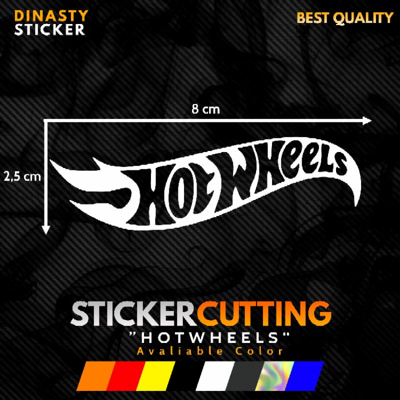 

STICKER STIKER CUTTING HOTWHEELS