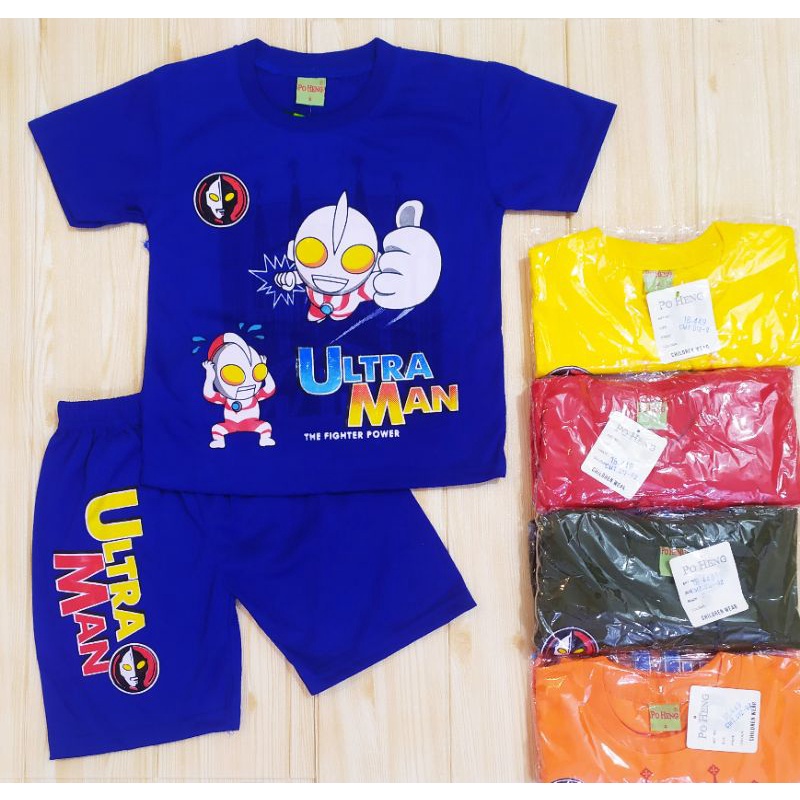 SETELAN BOBOIBOY PREMIUM-SUPERHERO-BAJU ANAK RIKO POP IT/promo-Ultraman