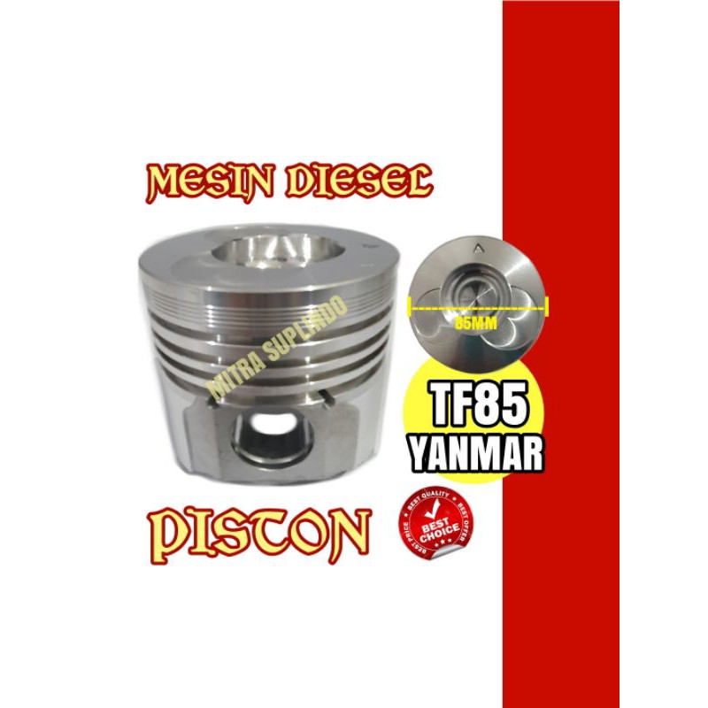 TF85 Piston untuk mesin penggerak diesel YANMAR