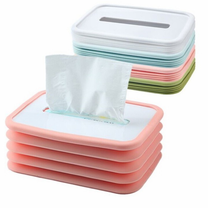 INDOMINI R581 Kotak Tisu Lipat - Tissue Box Flexible - Tempat Tissue Serbaguna