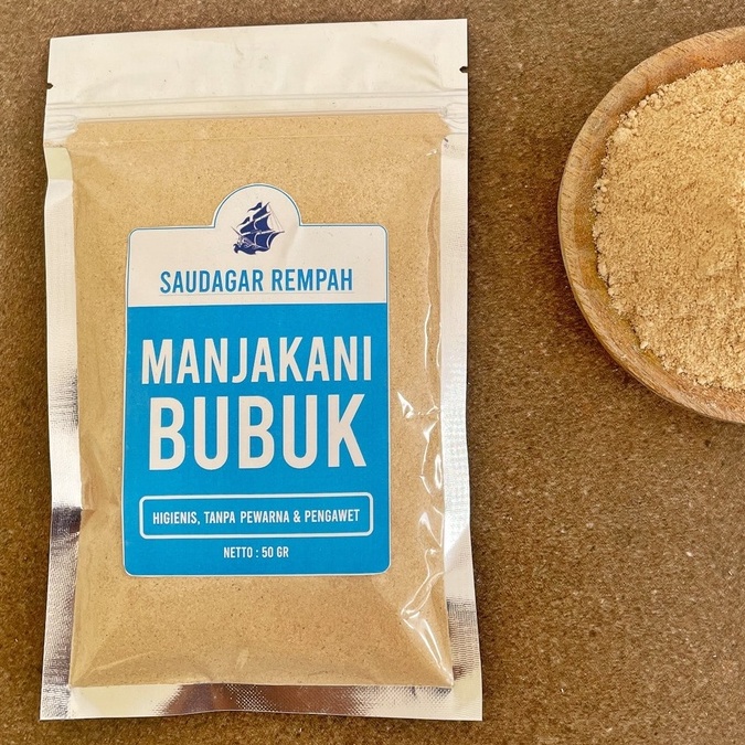 

Manjakani Bubuk 100% Murni Tanpa Campuran