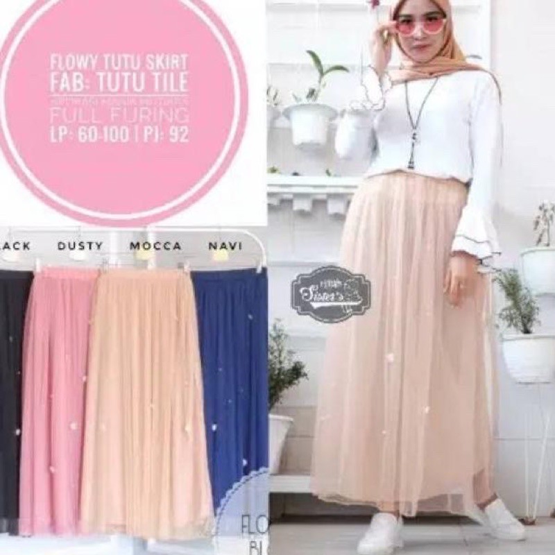 MUTIARA TUTU / ROK TUTU MUTIARA / TUTU SKIRT