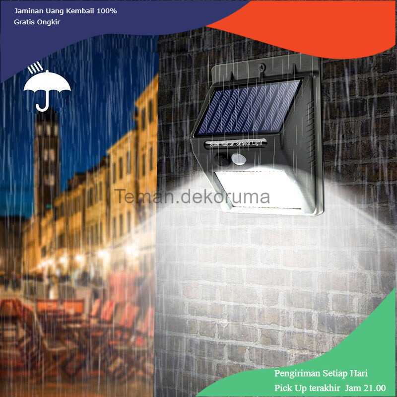 TD-DHA TaffLED Lampu Solar Sensor Gerak 20 LED 460 Lumens 5000K - L20