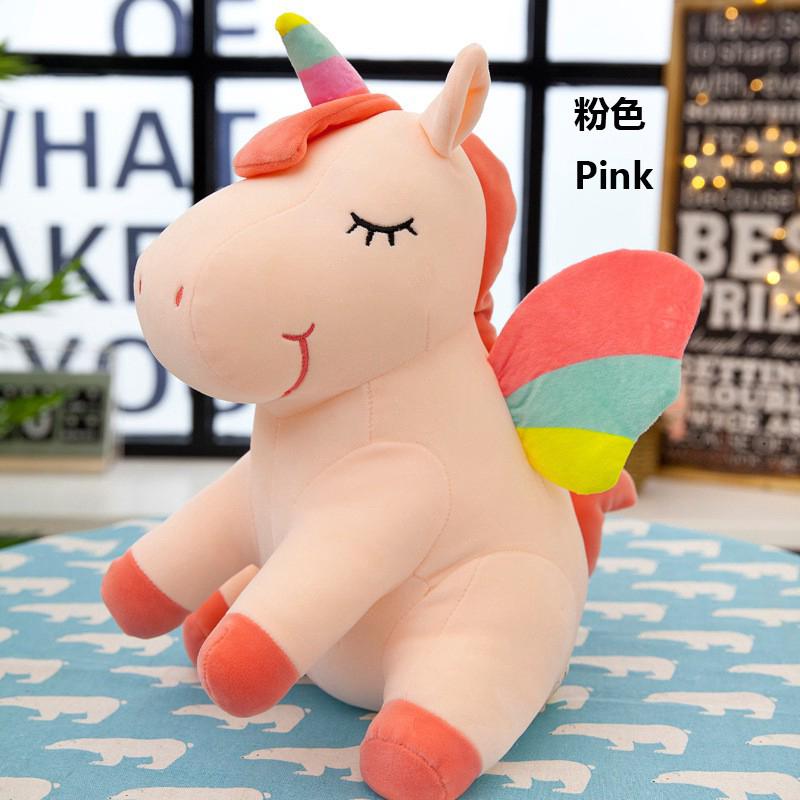 Boneka Unicorn Permen Warna Mainan Mewah Bantal Anak Bantal Hadiah