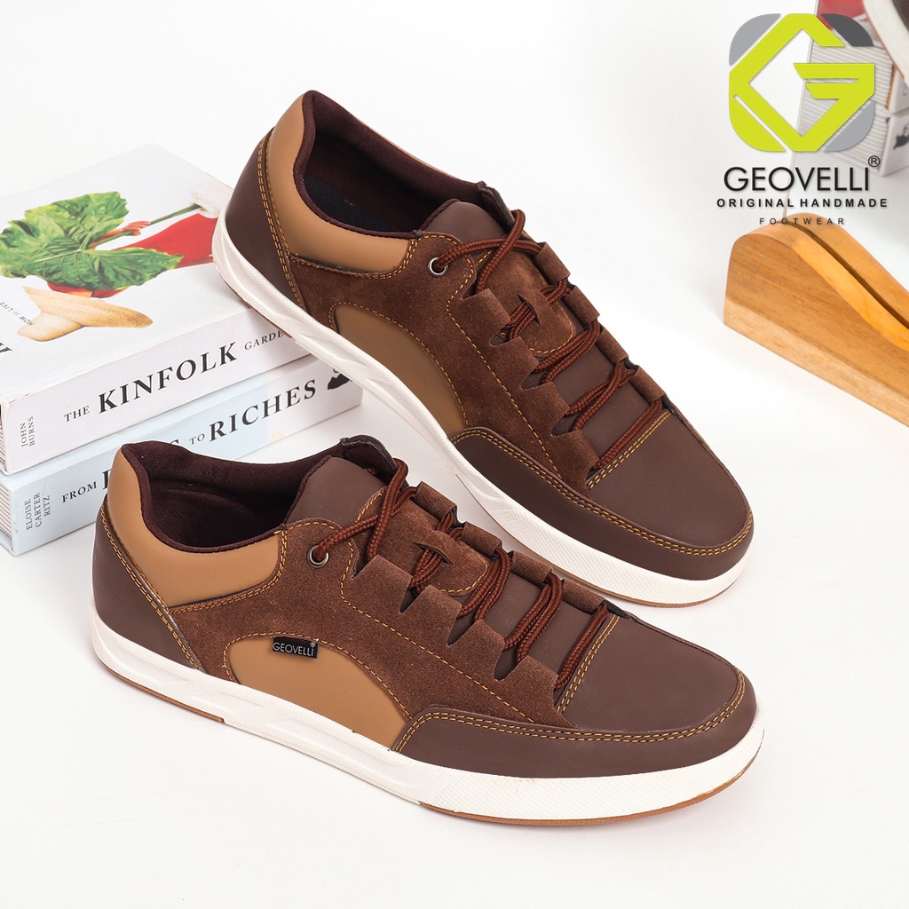 SEPATU SPORT PRIA CASUAL KASUAL SNEAKERS GVL GEOVELLI