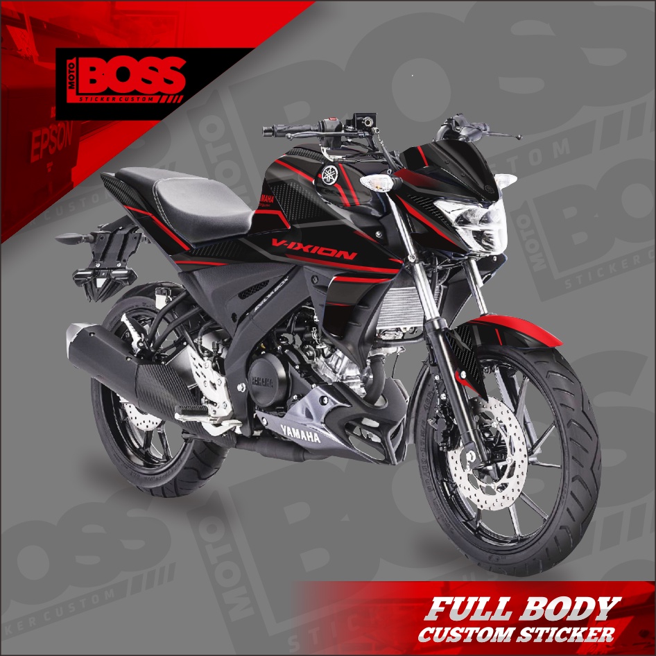 Decal Stiker Sticker Yamaha Vixion R New Vixion full body Sticker Decal Vixion R New Vixion Striping