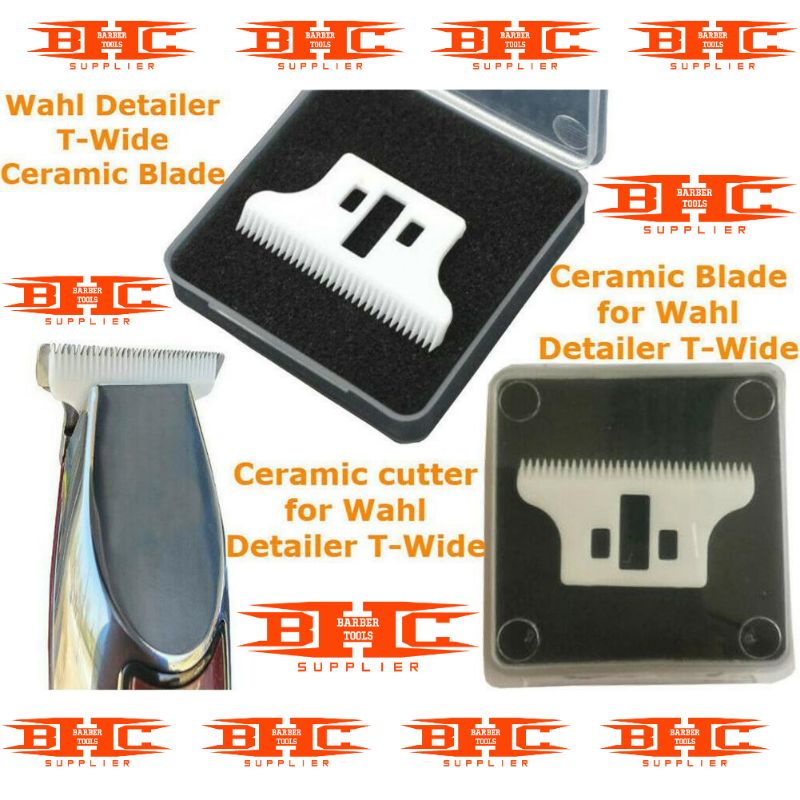 Blade Keramik Detailer Twide / Pisau Cukur Cadangan Trimmer Refil Blade / Gigi Mesin Cukur Rambut