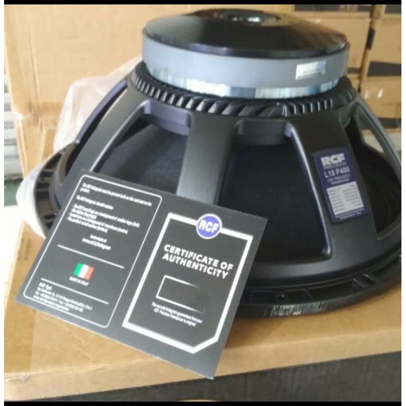 Speaker RCF L18 P400 / speaker componen RCF L18 P400 18 inch
