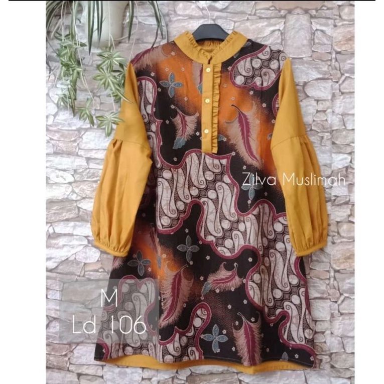 TUNIK mix batik ORI by Edness Kayla
