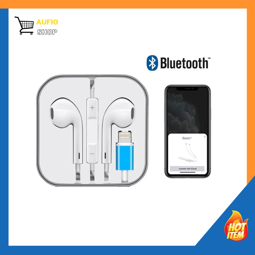 Headset Earphone Bluetooth Lightning