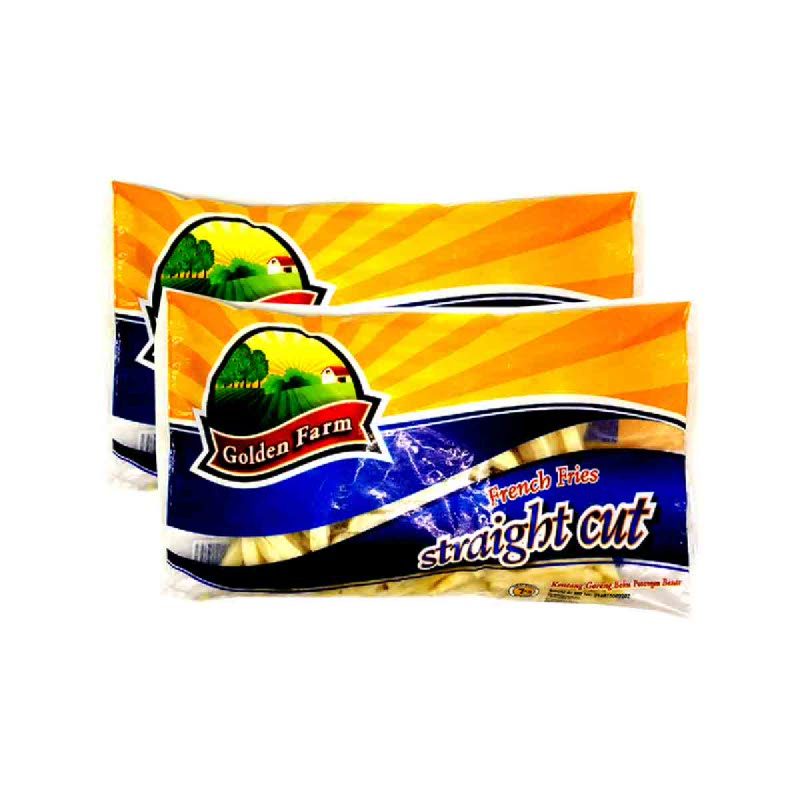 

Golden Farm Straight Cut 500gr French Fries