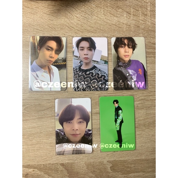 Official Photocard Johnny (1st Player Kihno, Irregular, Catharsis, Sticker Ar Selfie, Ar Clipcard)
