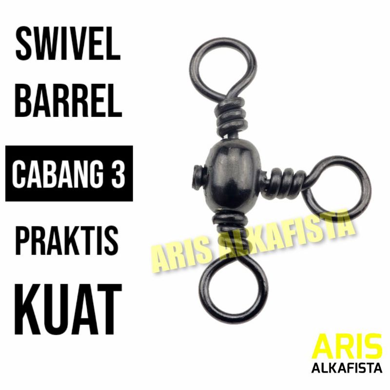 Swivel Barrel 3 Cabang Praktis