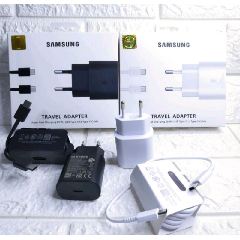 TC CHARGER SAMSUNG 25W (GRADE B) FAST CHARGING USB C TO USB C