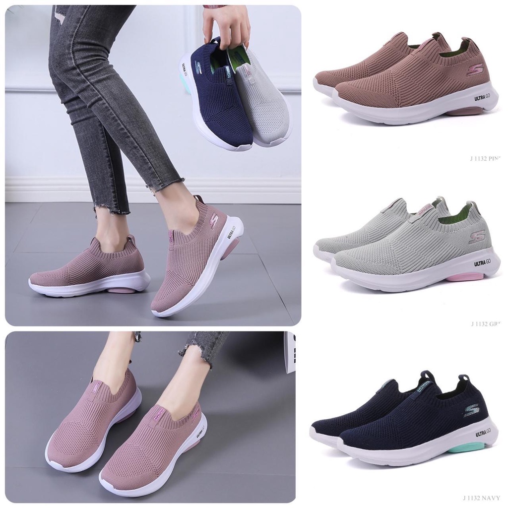 SEPATU WANITA SLIP ON SHOES 1132