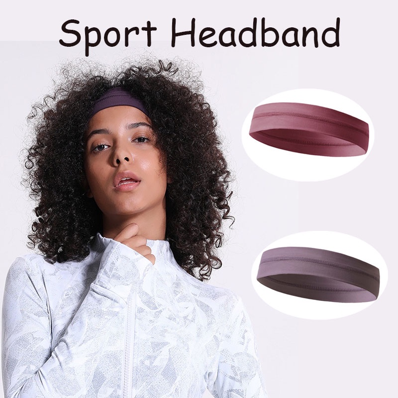 Sport Headband Bandana Olahraga Bola Basket Gym Fitness Yoga Running Tennis Uniseks