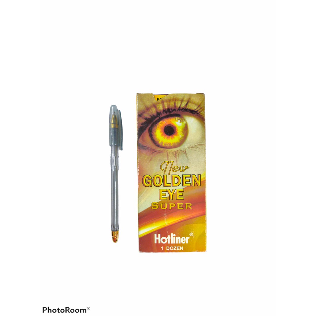 

Pulpen / Ball Pen Impor Golden Eye by Hotliner- satuan SHESB