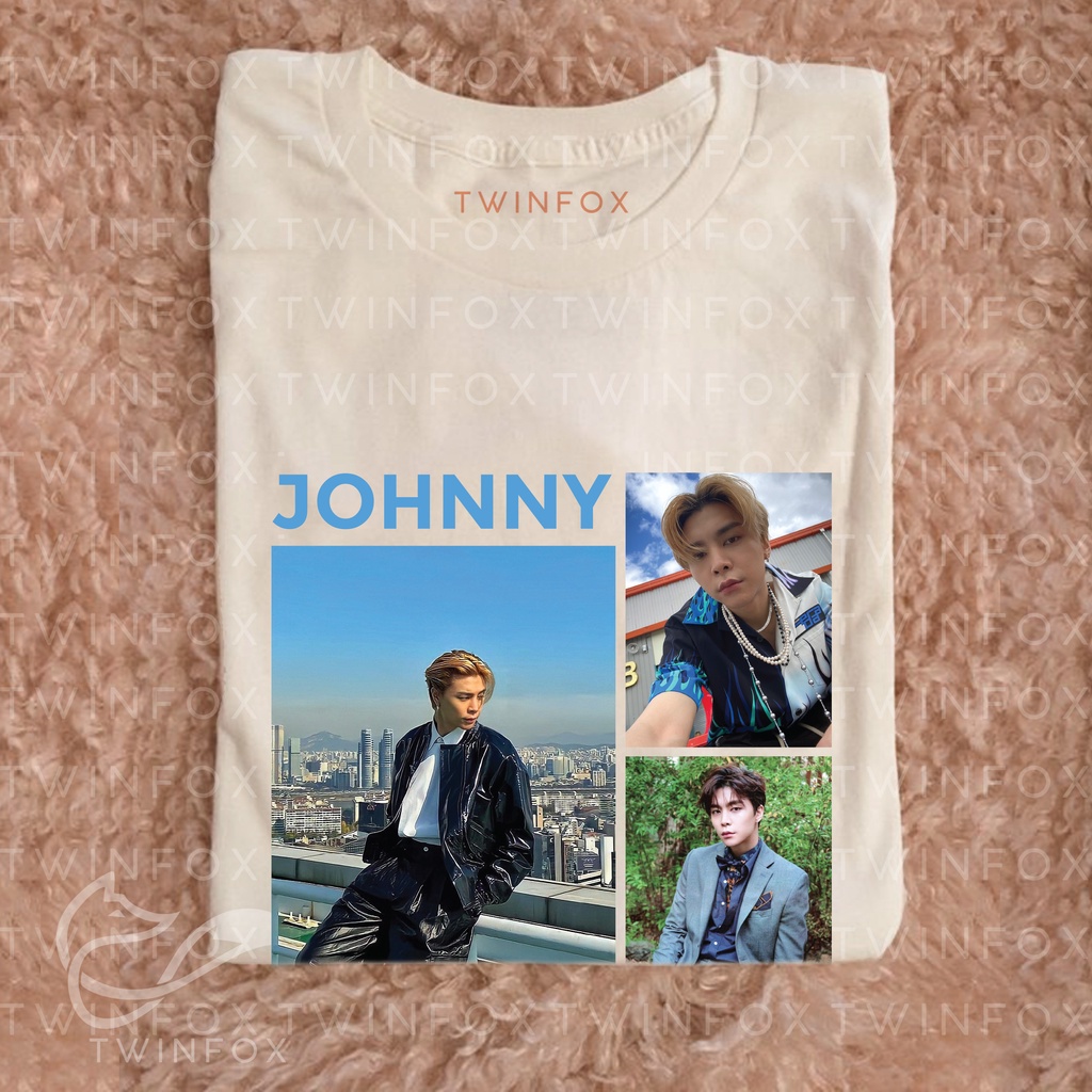 Kaos Kpop Unisex NCT Johnny Photo