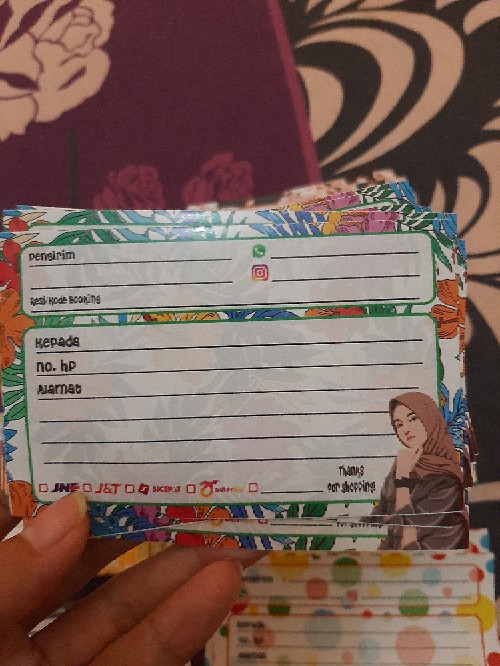 Stiker Pengiriman Paket / Stiker Pengiriman Murah / Stiker Pengiriman Terlaris