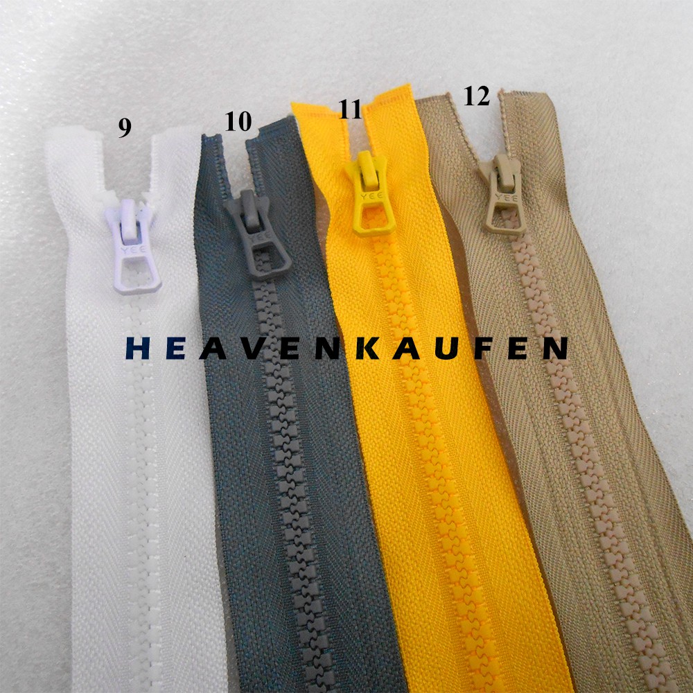 Resleting Zipper Vislon YEE 30 cm / 12 inch Warna Warni Murah