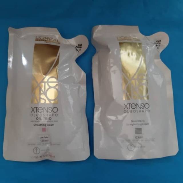 Loreal smoothing Xtenso 125ml mini pouch
