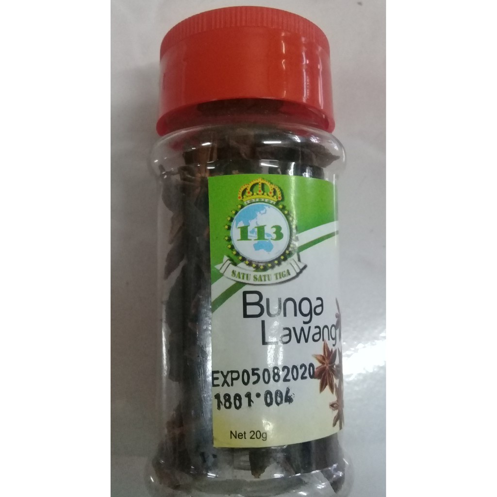 

cap113 Bunga lawang 20 gr