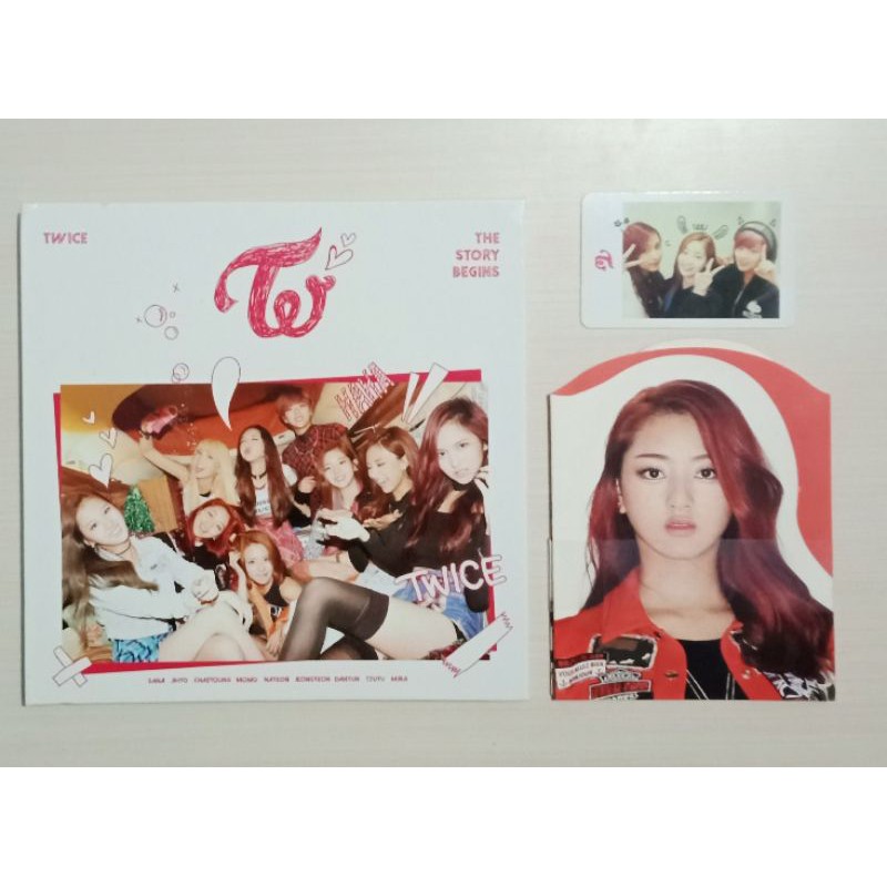 Album Twice The Story Begins Mina Dahyun Jeongyeon Set