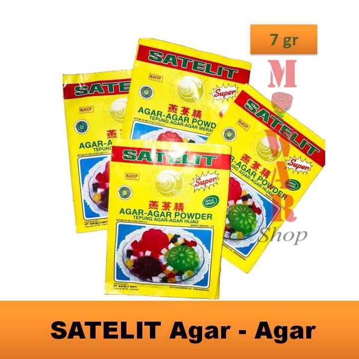 

SATELIT Agar Agar Super Aneka Rasa dan Warna