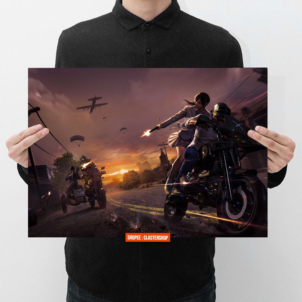 Jual Poster Game Pubg War Murah Poster Dinding Aesthetic Poster