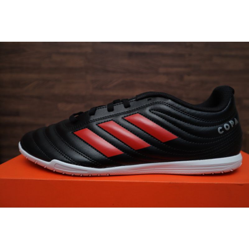 Sepatu Futsal Adidas Copa 19.4 In Black Hirere Sylimt Noises