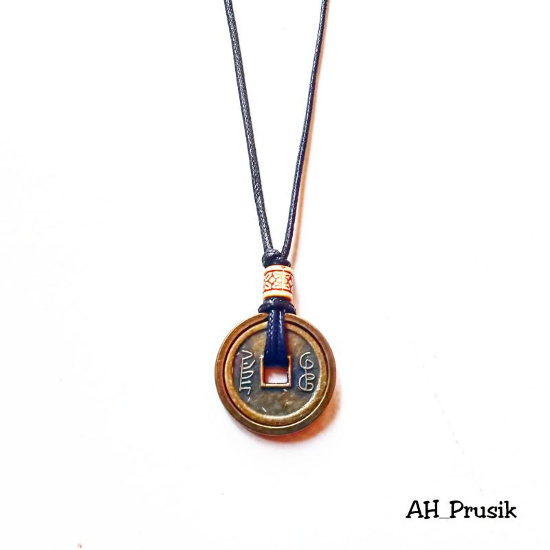 Kalung Ring Koin Cina (Koin 200) Brownze
